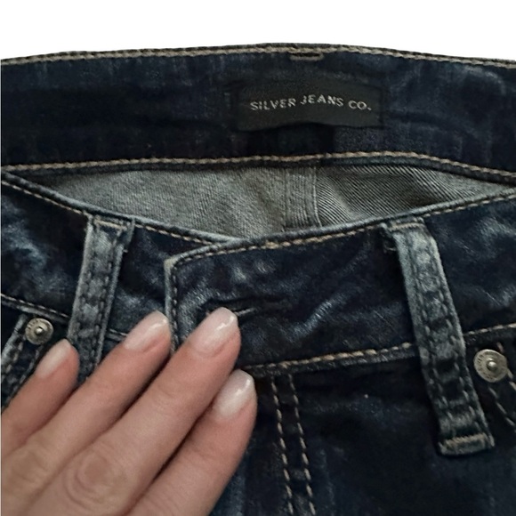 Silver Jeans Elyse Skinny Sz 29 - Picture 4 of 9